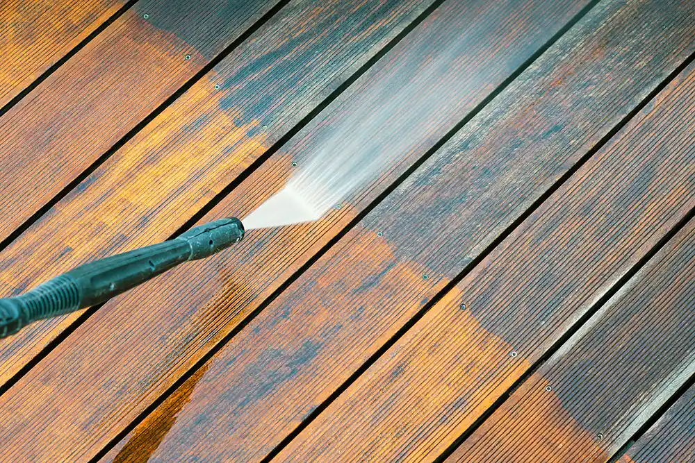 Pressure Washing Deck